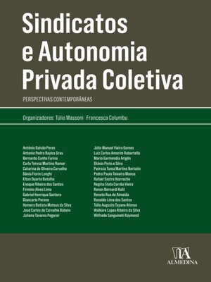 cover image of Sindicatos e Autonomia Privada Coletiva